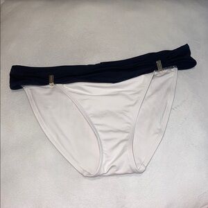 White and Black Bikini Bottom
